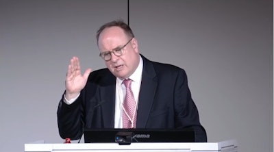 Dr. Paul McCoubrie talks about how radiologists can employ actionable reporting with referring clinicians at ECR 2026 in Vienna, Austria.