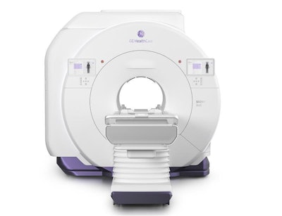 GE HealthCare's Signa Bolt wide-bore, 3-tesla MRI scanner.