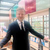 Professor Fabian Bamberg, whose research spans radiomics, AI validation, and population-level screening, at the 107th German Radiology Congress in Leipzig.