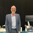 Professor Frank K. Wacker, Director of Radiology at Hannover Medical School, DeGIR President, and DRG President-elect, at the DeGIR Campus at the 107th German Radiology Congress in Leipzig.