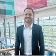 PD Dr. Dr. Florian Gassert, Clinician Scientist in der Radiologie am TUM Klinikum Rechts der Isar München, beim 107. Deutschen Röntgenkongress in Leipzig.