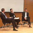 Dirk Köcher (hospital management expert) and Paula Piechotta (member of the Bundestag and physician) debated Germany's hospital reform at RöKo 2026, a rare moment of open conflict between policy and practice.