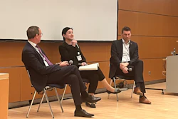 Dirk Köcher (hospital management expert) and Paula Piechotta (member of the Bundestag and physician) debated Germany's hospital reform at RöKo 2026, a rare moment of open conflict between policy and practice.