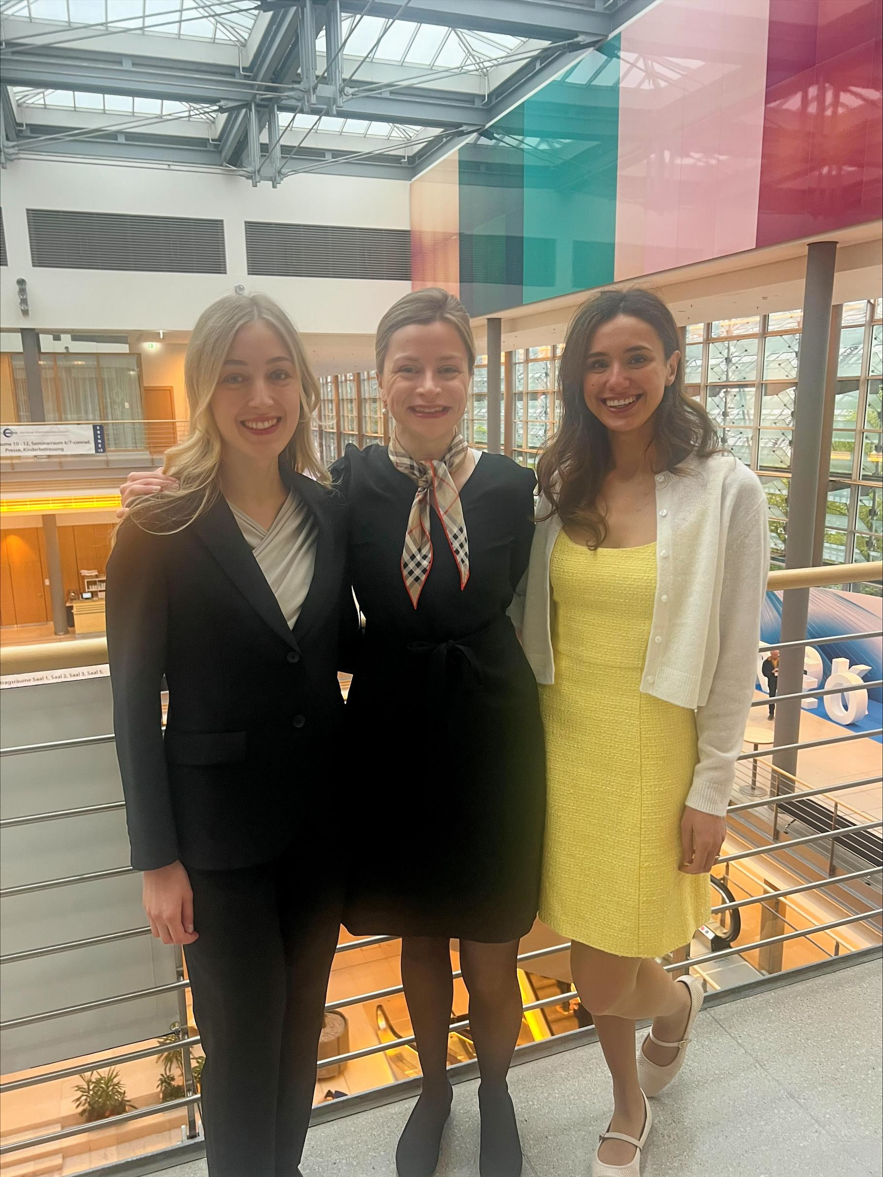 Josephine Berger, Dr. Nour Maalouf EDiR, and Dr. Fiona Mankertz bring fresh energy to radiology's biggest stage.