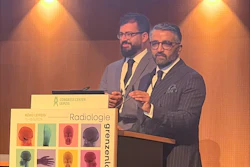 Congress presidents Prof. Dr. med. Saif Afat (University Hospital Tübingen) and Prof. Dr. med. Daniel Pinto dos Santos (University Medical Center Mainz) welcomed attendees to the opening ceremony under the motto 'Radiology without borders.'