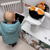 As part of the KidsMRI project, children are to be introduced to the examination using age-appropriate training and support concepts, with the aim of enabling MRI scans to be performed more often without anesthesia in the future.