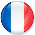 France Flag Button 400