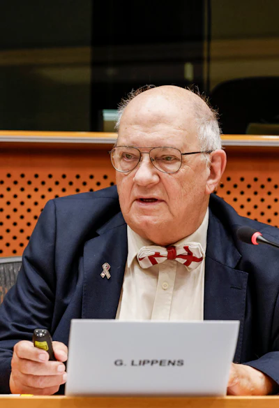 Guy Lippens, founder of the Belgian patient organization AmyBel, speaking about his years-long path to an AL amyloidosis diagnosis.