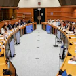 European Parliament, Brussels. Policymakers, clinicians, and patient representatives at the 'Imaging Saves Lives' event, July 2.