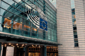 The European Parliament in Brussels approved the EU AI Act in 2024, establishing a risk-based regulatory framework for artificial intelligence, including high-risk medical AI systems.