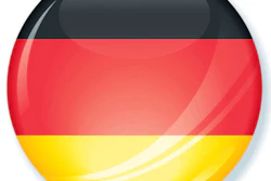 German Flag Button 400