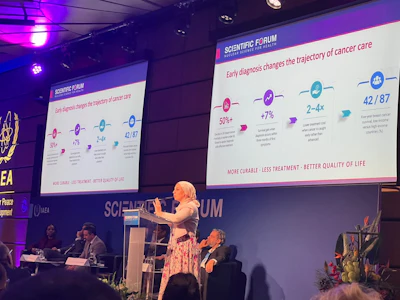 Dr. Dina Husseiny Salama, Head of the Radiology and Radiation Protection Department at the Egyptian Atomic Energy Authority, Egypt.