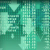 Stock market data visualization showing declining indices with negative returns across large-cap, mid-cap, small-cap, and micro-cap categories